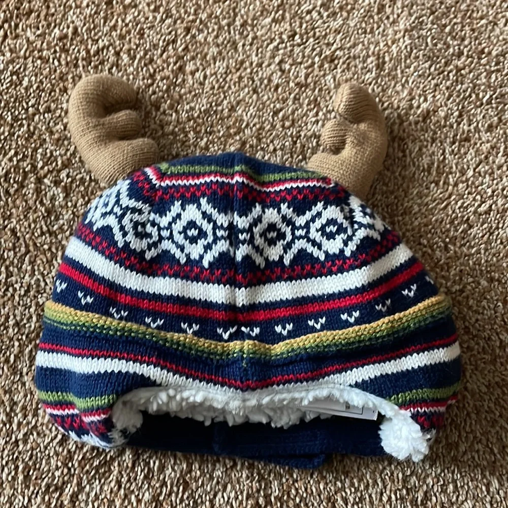 Gymboree, baby moose hat